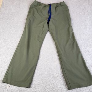 Figs Pisco Basic Scrub Uniform Pants Mens Large Short Green FM4500S